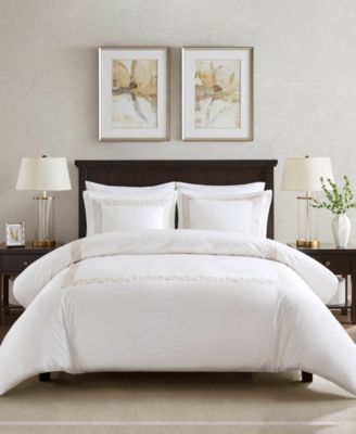 Harbor House Nile Embroidery 3 Pc. Duvet Cover Set In Multi