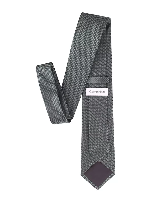 Men's Lily Micro Geometric Tie - thumbnail 4