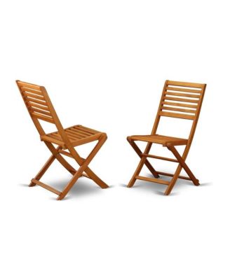 Wooden Patio Set Natural Oil