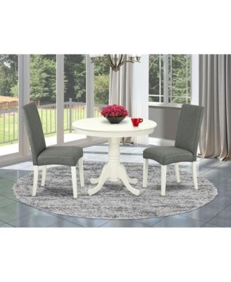 Dining Room Set Linen White