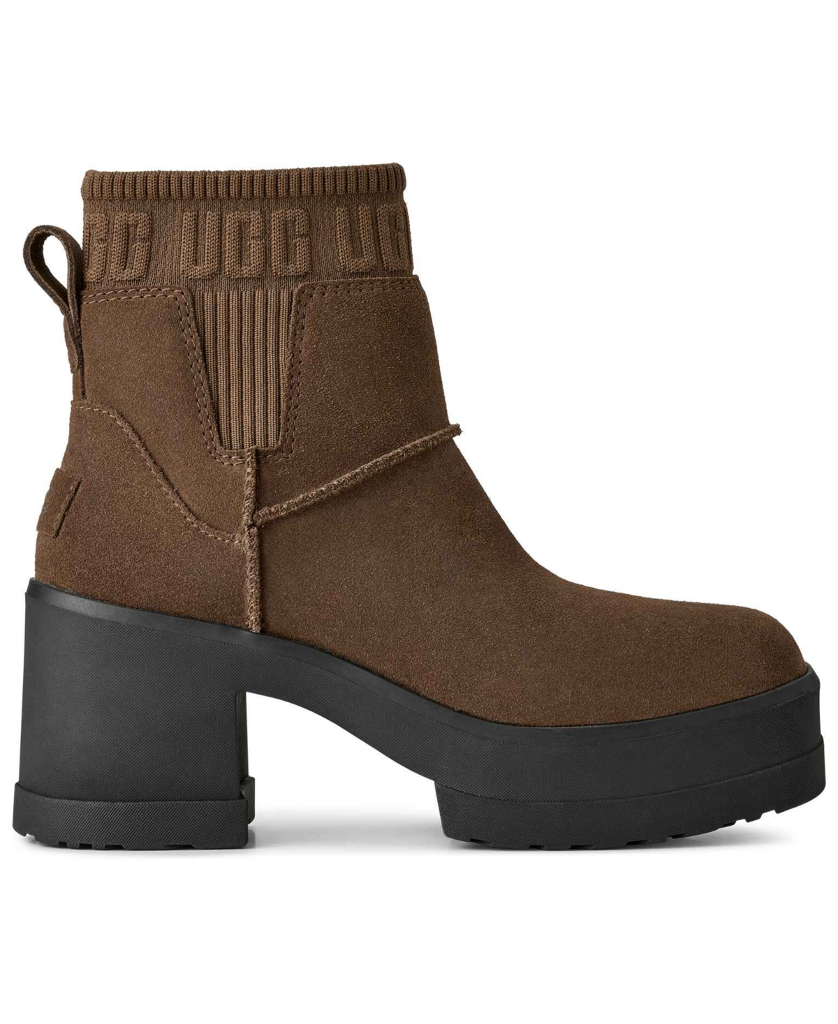 Ugg Women's Moxy Block Heel Chelsea Boots In Brown