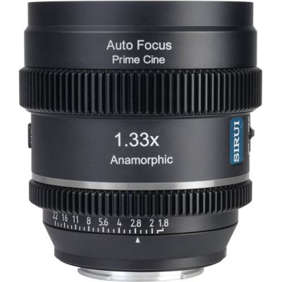 20mm T1.8 1.33X S35 AF Anamorphic Lens (E mount, Neutral Flare)