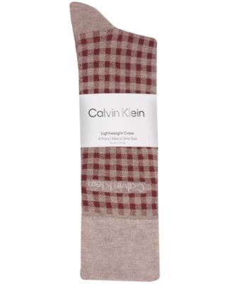 Men's 4-Pack Dress Crew Socks