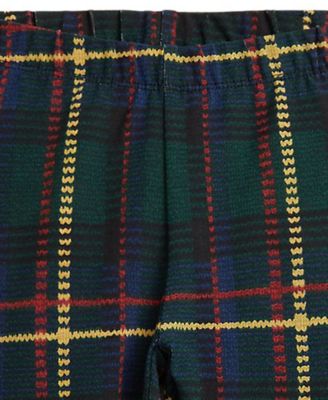Girls' 2T-6X Plaid Leggings