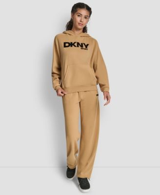 Women's Flock Logo Kanga Pocket Pull-On Hoodie