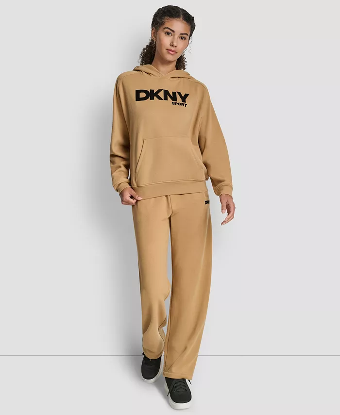 Women's Flock Logo Kanga Pocket Pull-On Hoodie - thumbnail 8