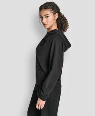 Women's Flock Logo Kanga Pocket Pull-On Hoodie