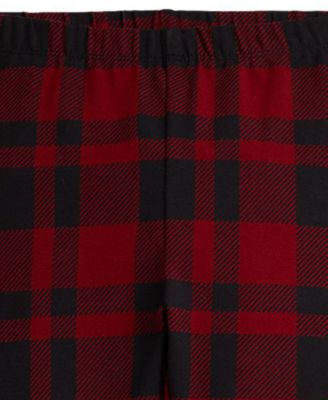 Girls' 7-16 Plaid Leggings