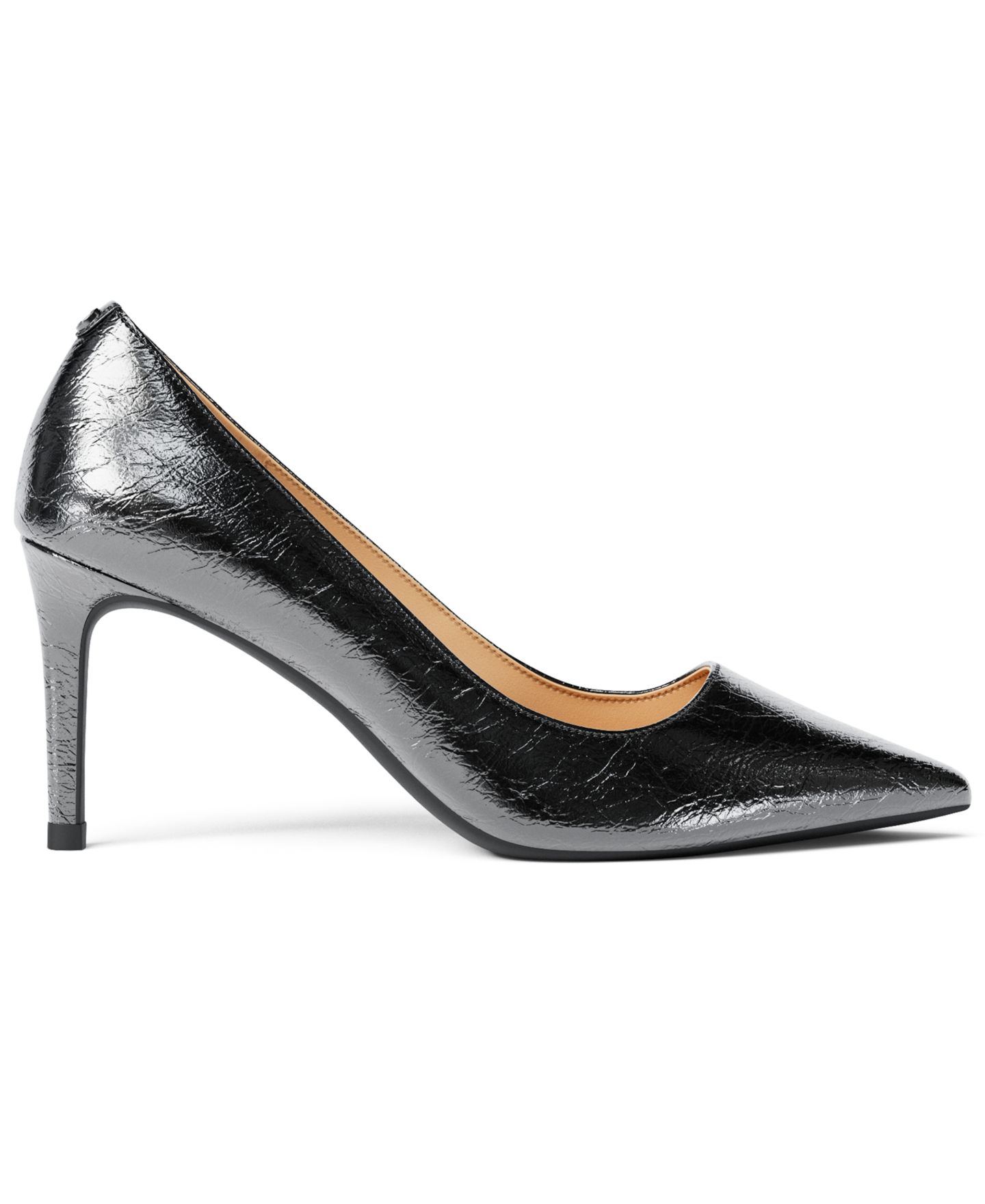 Женские туфли Michael Kors Alina Flex Pointed Toe Pumps, цвет: Графитовый кожаный — фото 2