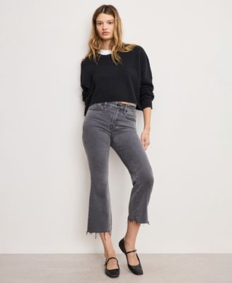 Women's Soft Tech Good Cropped Mini Boot Jeans, Regular & Plus Size