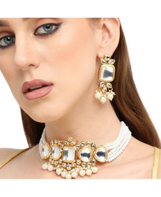 Mirror-Stone Jewellery Set