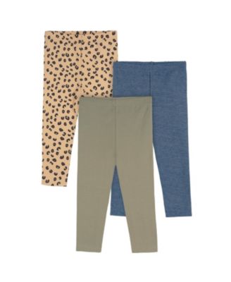 Baby Girls 3-Pack Jeggings