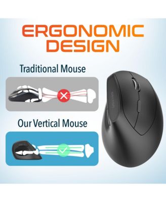 2.4G Connection (DMERGS12P-WB),12P Vertical Wireless Mouse