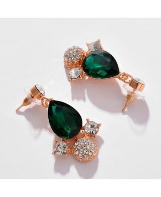 Women's Gold Plated Designer Stone Jewellery Set