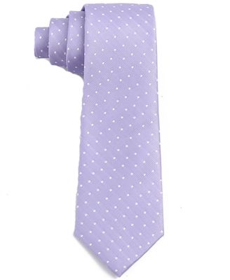Men's Classic Pin Grid Pattern Tie