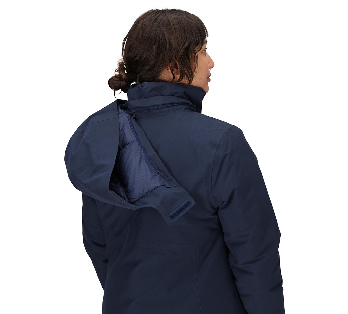 Marmot Women's Chelsea Hooded Waterproof Down Coat In Blue