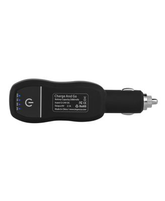 2-in-1 USB Car Adapter & 3,000 mAh Power Bank