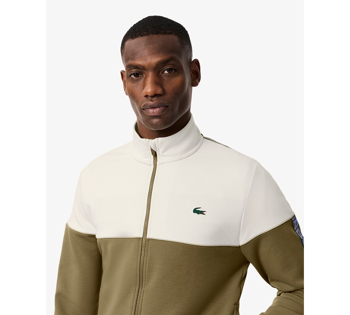 Lacoste Men's Zip-Up Long Sleeves Sweatshirt