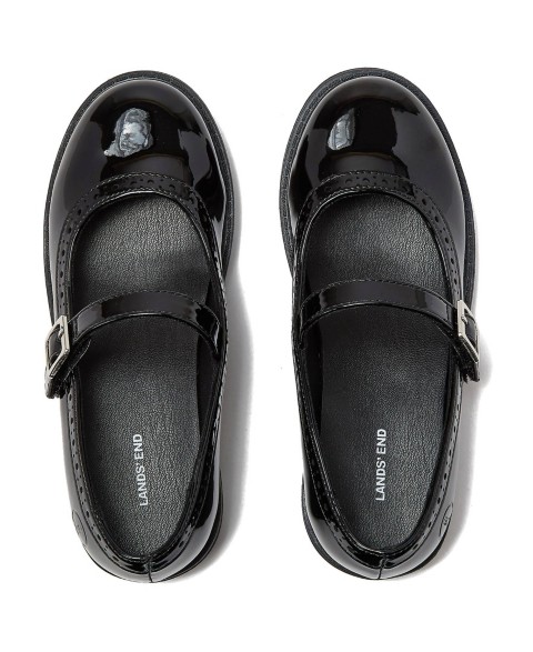 Детские балетки Lands' End Little Girls Easy On Classic Mary Janes