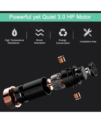 3HP Electric Folding Treadmill with Bluetooth Speaker-Red