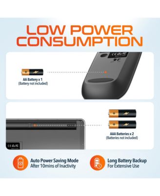 K100 Ergonomic Wireless Keyboard & Mouse Set (DKMK100-WB)