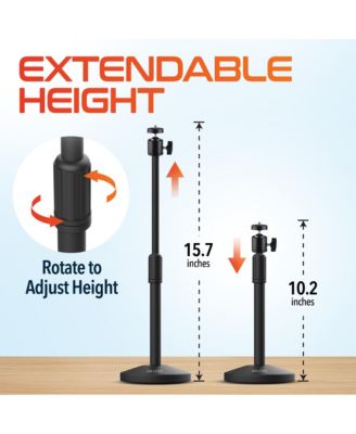 T301 Webcam Stand, Adjustable Height & 360&deg; Swivel (DCT301)