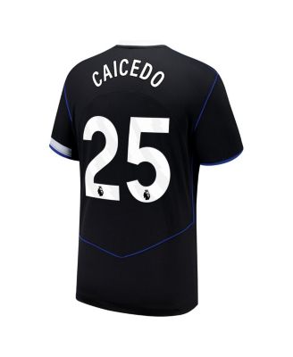 Nike Men's Moisés Caicedo Black Chelsea 2025/26 Third Replica