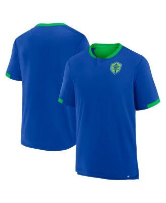 Fanatics - Men's Blue Seattle Sounders FC Stoppage Time Striker T-Shirt