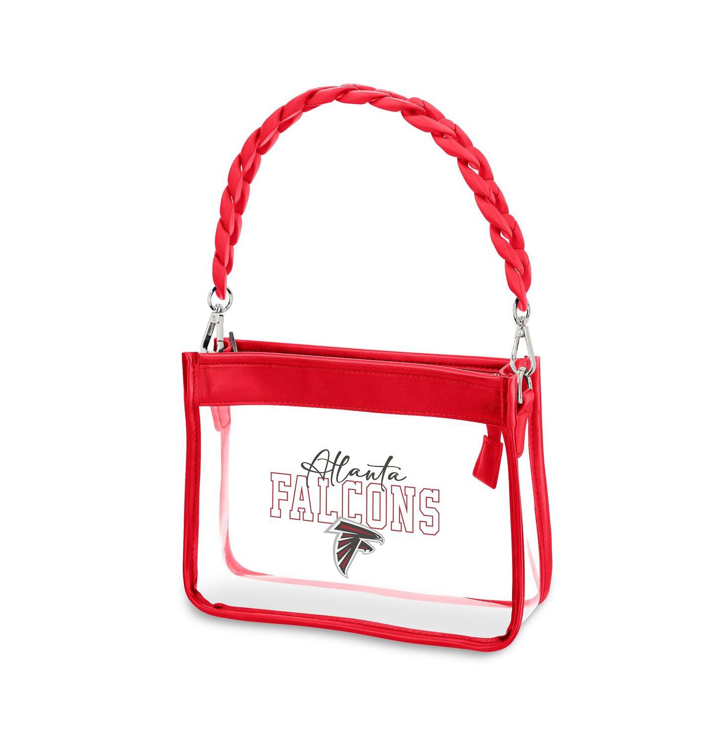 Женская сумка WEAR by Erin Andrews Atlanta Falcons Plastic Chain Mini Crossbody — фото 3