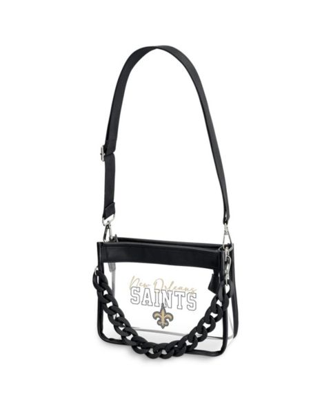 Женская сумка WEAR by Erin Andrews New Orleans Saints Plastic Chain Mini Crossbody
