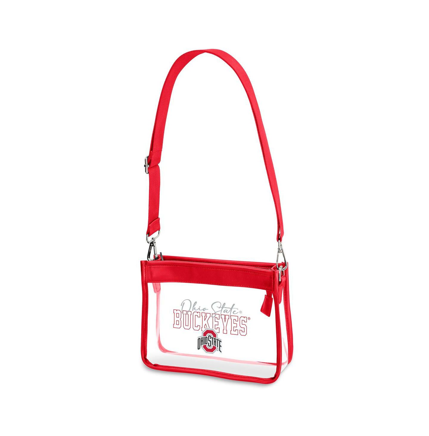 Женская сумка WEAR by Erin Andrews Ohio State Buckeyes Plastic Chain Mini Crossbody — фото 2