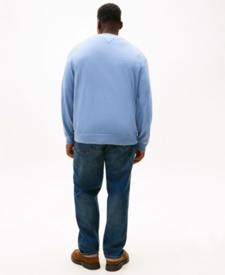 Men's Big and Tall Pima Cotton Cashmere Crewneck Sweater