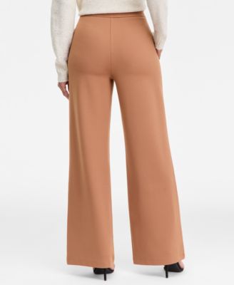 Women's High-Rise Wide-Leg Pants, Macy's Exclusive 