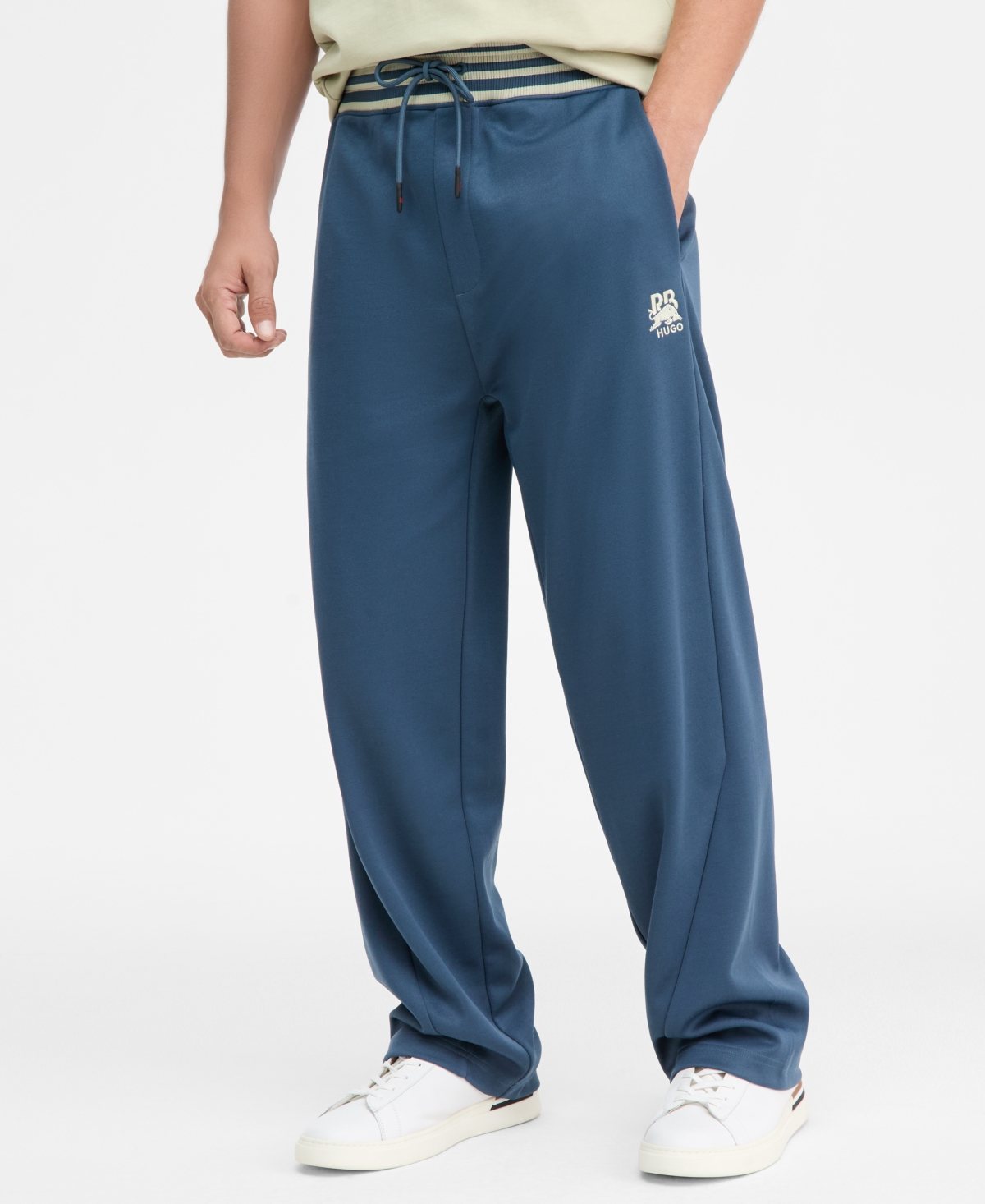 Racing Bulls x Hugo Men's Dolmapan French Terry Drawstring Jogger Pants