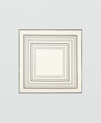 Women's Selection Wool Geometric-Print Foulard Scarf