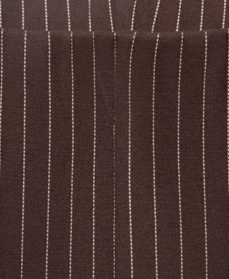 Women's Elastic Waist Straight-Fit Pants