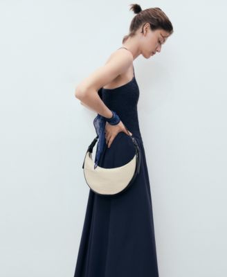 Women's Combined Halter-Neck Dress