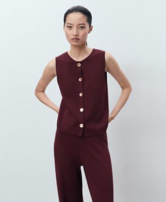 Women's Elastic Waistband Knitted Pants