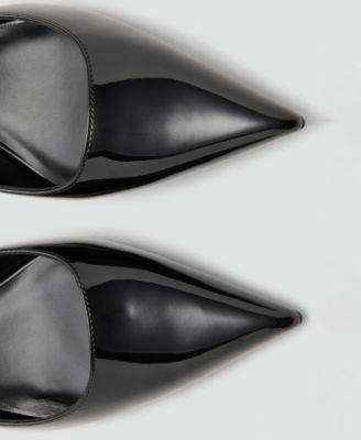 Women's Kitten-Heel Patent Leather Shoes