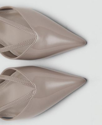 Women's Kitten-Heeled Strappy Shoes