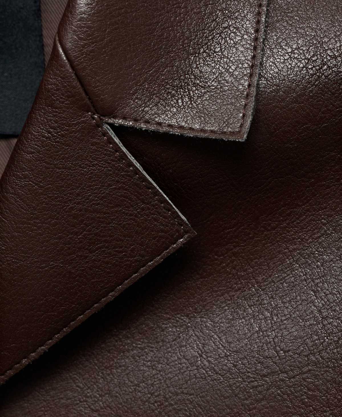 Mango Women's Pockets Leather-effect Jacket In Brown