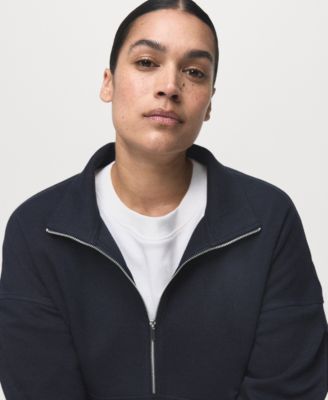 Women's Turtleneck Zipper Sweatshirt