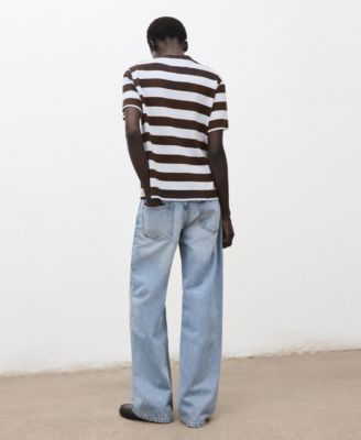 Women's Striped Short-Sleeved T-Shirt