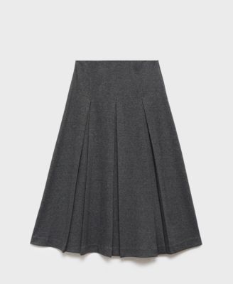 Women's Pleated A-Line Skirt