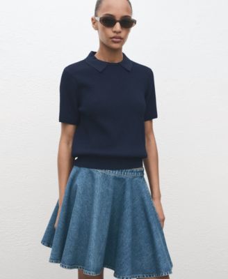 Women's Short Denim Skirt