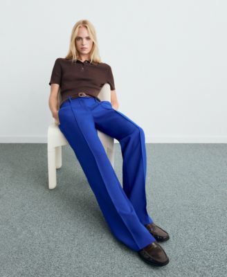 Women's Straight Mid-Rise Pants