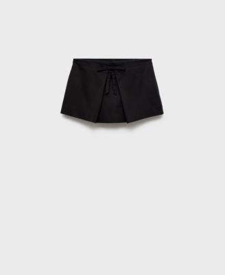 Women's Bow Detail Mini Skort
