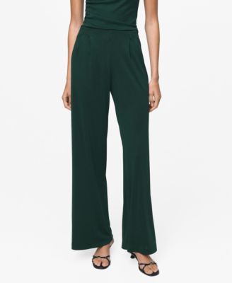 MANGO - Women's Dart Palazzo Pants
