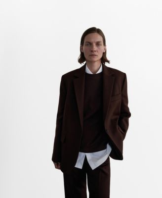 MANGO - Women's 100% Wool Blazer Suit