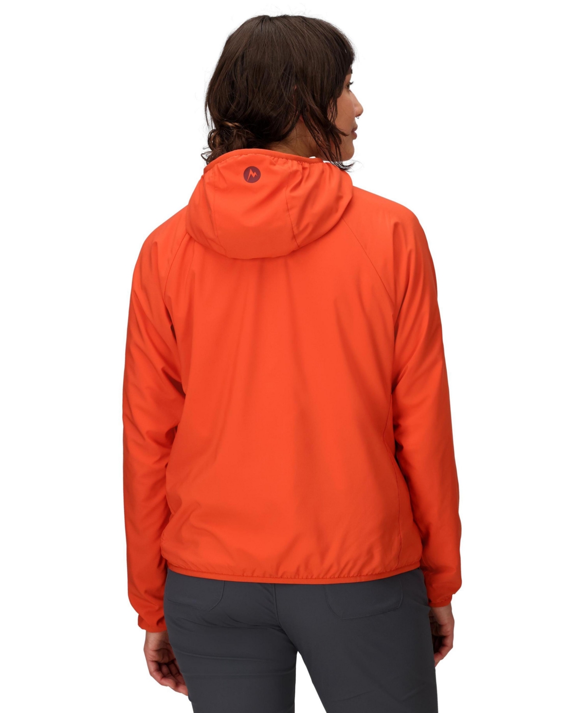 Marmot Women's Raglan Sleeve Hooded Sweatshirt In Orange